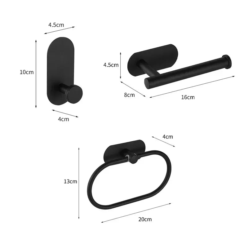 Conjunto Toalheiro Minimalista - JohnsCo