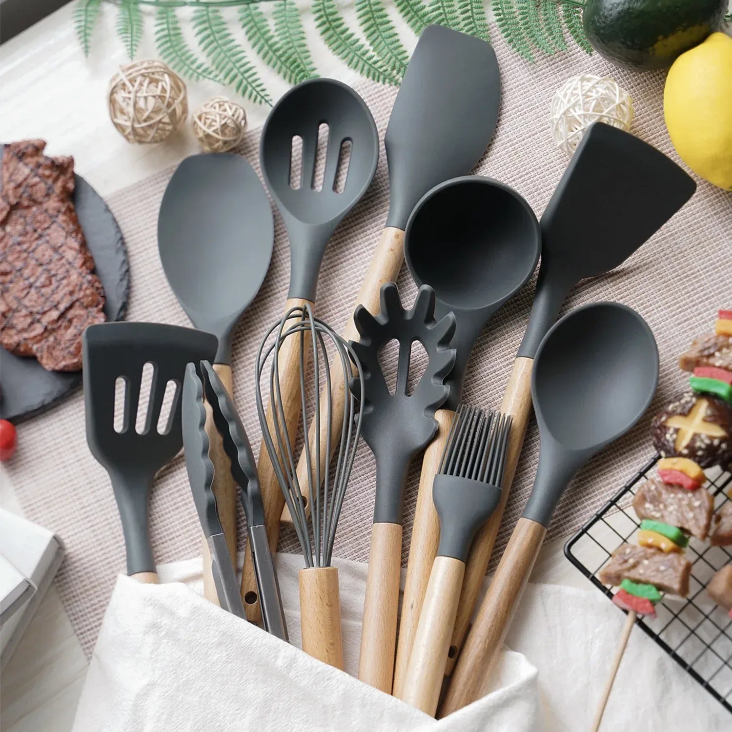 Conjunto 11 Utensílios de Cozinha - JohnsCo