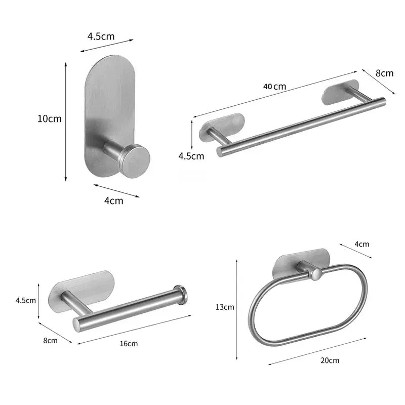 Conjunto Toalheiro Minimalista - JohnsCo