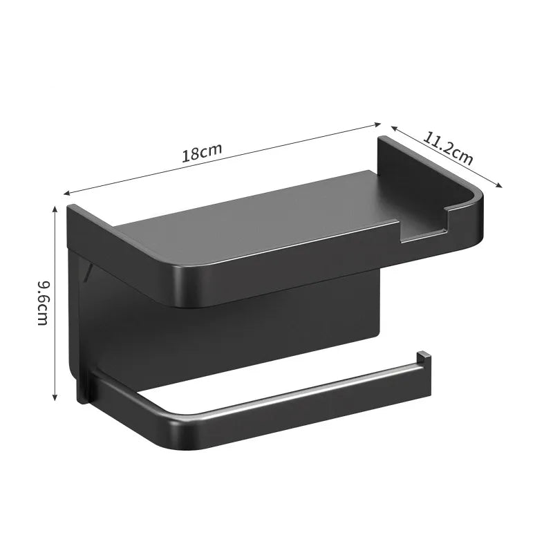 Porta Papel Higiênico Inox Luxo - JohnsCo