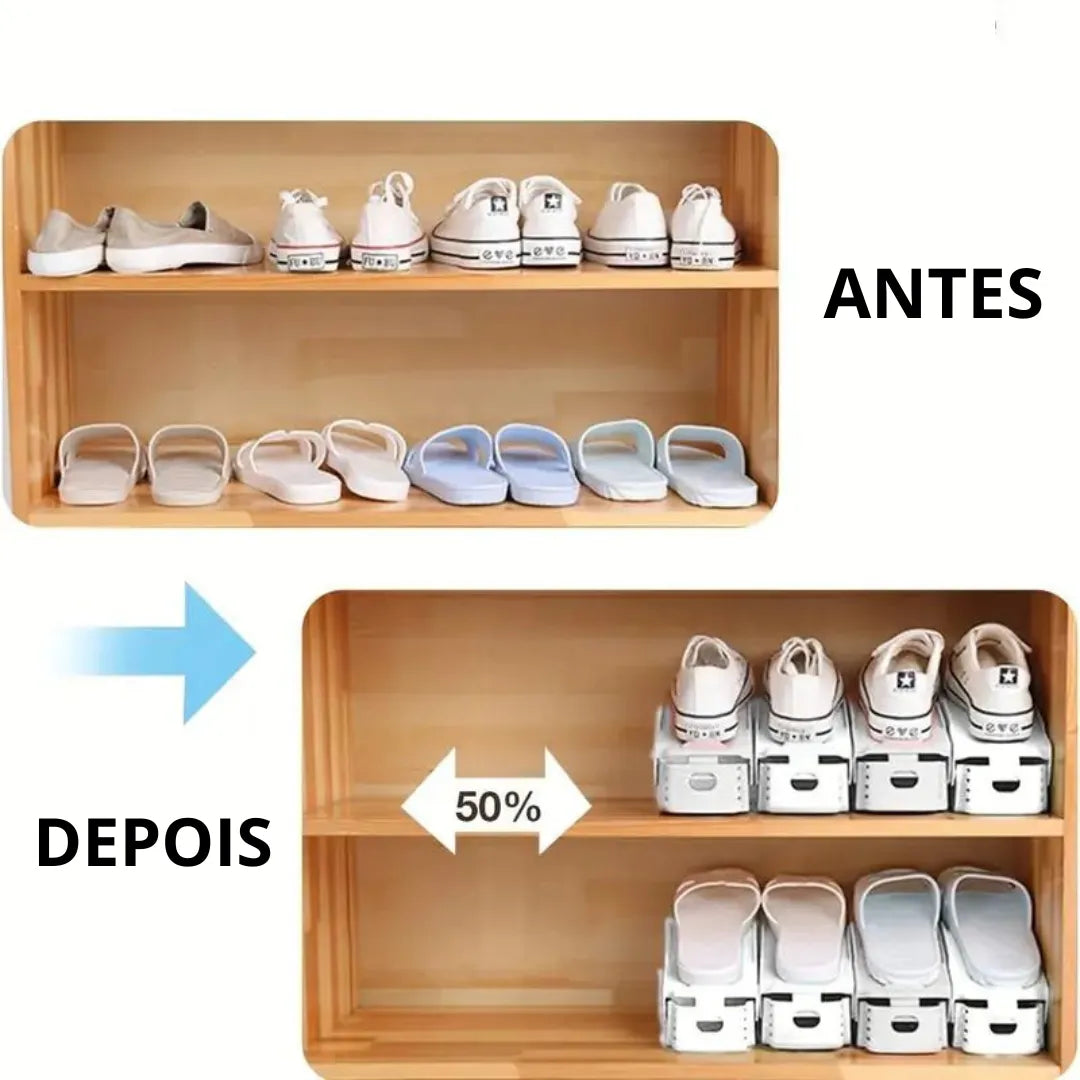 Organizador de Sapatos Compacto - JohnsCo