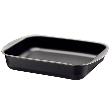 John's Co - Assadeira Retangular Funda em Alumínio Grafite Brasil