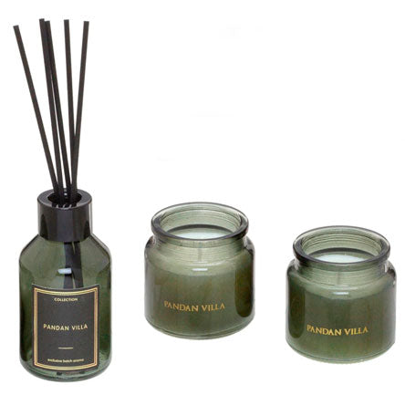 John's Co - Conjunto Premium Difusor e Velas Aromáticas (Home Fragrance)