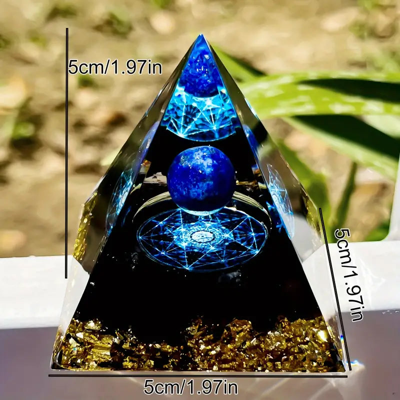 Pirâmide Orgonite Ametista - JohnsCo